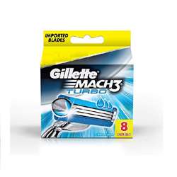 Gillette Mach3 Turbo - 8 Cartridges